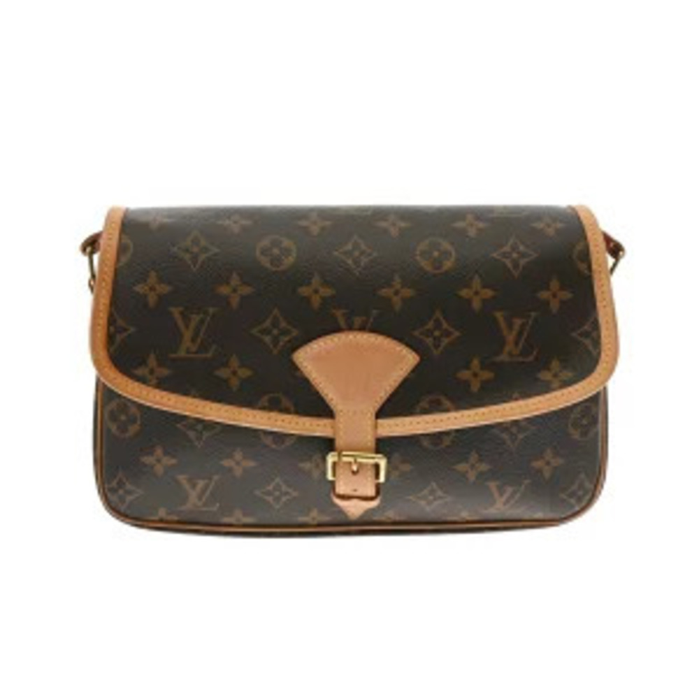 Louis Vuitton Monogram Sologne Brown Canvas Shoulder Bag